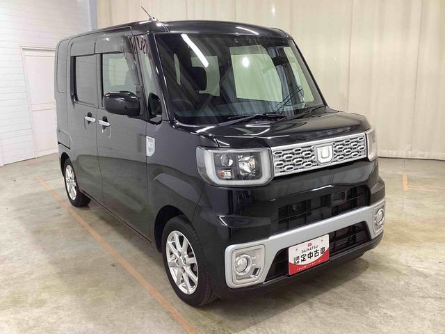 ウェイクX SAターボ車 インパネシフト プッシュスタートスイッチ 電子カードキー カーナビ バックモニター 両側スライド片側電動ドア レーダーブレーキサポート ABS アルミホイール(鹿児島県)の中古車