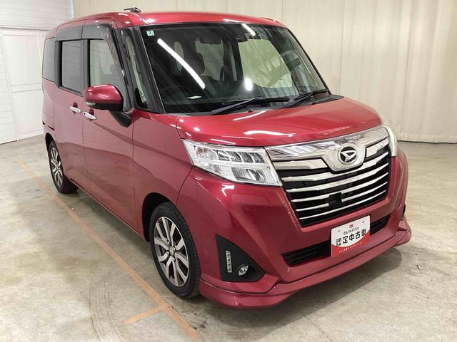 トールカスタムG ターボ SAIIターボ車 インパネシフト プッシュスタートスイッチ 電子カードキー 両側電動スライドドア カーナビ バックモニター(パノラマモニター) 衝突回避支援システム レーンアシスト アルミホイール ABS(鹿児島県)の中古車