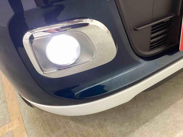 ムーヴキャンバスストライプスＧインパネシフト　プッシュスタートスイッチ　電子カードキー　電動パーキングブレーキ　両側電動スライドドア　オートハイビーム　車線逸脱　衝突被害軽減システム　ＡＢＳ　フォグランプ（鹿児島県）の中古車