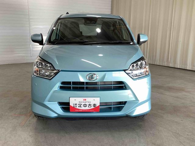 ミライース 中古車 Ｇ　ＳＡＩＩＩインパネシフト　プッシュスタートスイッチ　電子カードキー　オートエアコン　車線逸脱警報装置　誤発進抑制装置　ハイビームアシスト　ＡＢＳ　Ｗエアバッグ　アルミホイール