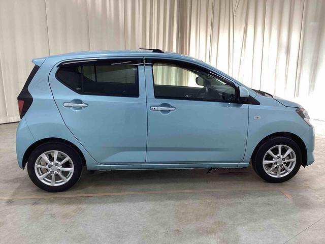 ミライース 中古車 Ｇ　ＳＡＩＩＩインパネシフト　プッシュスタートスイッチ　電子カードキー　オートエアコン　車線逸脱警報装置　誤発進抑制装置　ハイビームアシスト　ＡＢＳ　Ｗエアバッグ　アルミホイール