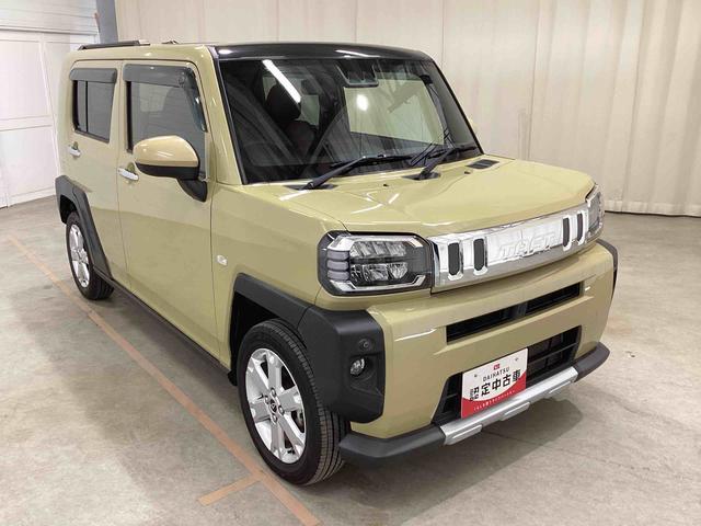 タフトＧターボ　クロムベンチャーターボ車　インパネシフト　プッシュスタートスイッチ　電動パーキングブレーキ　電子カードキー　カーナビ　バックモニター　オートマチックハイビーム　レーンアシスト　アルミホイール　ＡＢＳ　ガラスルーフ（鹿児島県）の中古車