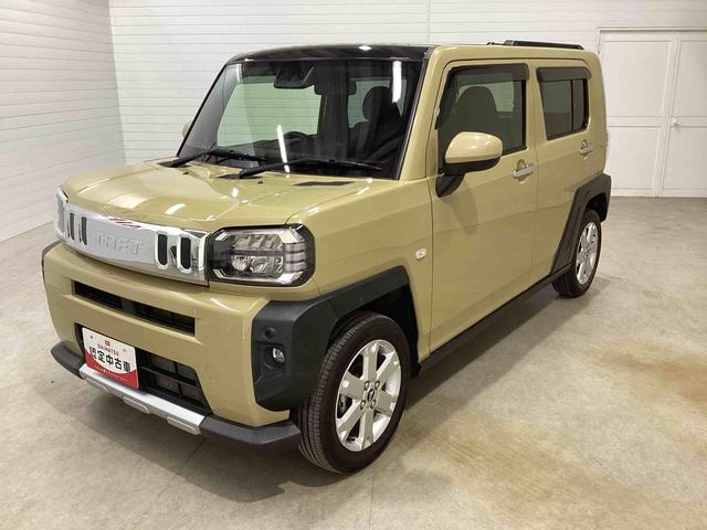 タフトＧターボ　クロムベンチャーターボ車　インパネシフト　プッシュスタートスイッチ　電動パーキングブレーキ　電子カードキー　カーナビ　バックモニター　オートマチックハイビーム　レーンアシスト　アルミホイール　ＡＢＳ　ガラスルーフ（鹿児島県）の中古車