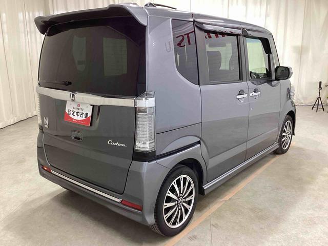 N−BOXカスタムG・ターボLパッケージターボ車 インパネシフト(パドルシフト) プッシュスタートスイッチ 両側電動スライドドア カーナビ バックモニター アルミホイール ETC車載器(鹿児島県)の中古車