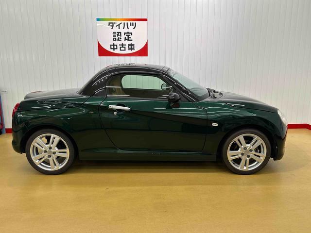 コペンセロ走行無制限1年保証 車検整備付き 純正7インチナビ 電動オープンルーフ ETC車載器 シートヒーター LEDヘッドライト USBソケット(石川県)の中古車