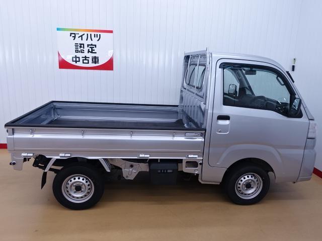 ハイゼットトラックスタンダード１年保証　４ＷＤ　ＭＴ車　コーナーセンサー　オートライト　横滑り防止装置　純正ラジオ　スマートアシスト　荷台マット　ゲートプロテクター　マニュアルエアコン（石川県）の中古車