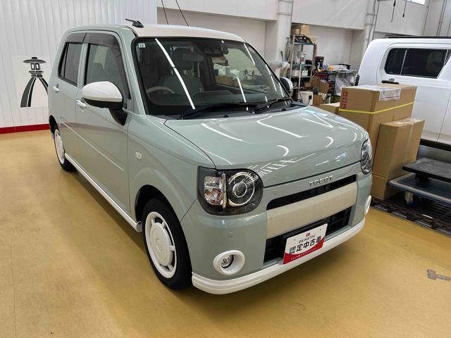 ミラトコットＧ　ＳＡIII車検整備付き　４ＷＤ　衝突回避支援ブレーキ　純正ワイドナビ　パノラマモニター　バックモニター　ドラレコ　ＵＳＢ　ＬＥＤフォグランプ　コーナーセンサー　オートライト　シートヒーター　キーフリー（石川県）の中古車