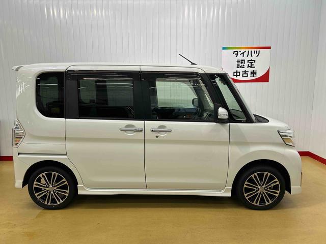 タントカスタムRS SAIII車検整備付き 4WD 純正8インチナビ バックモニター ドラレコ 衝突回避支援ブレーキ ETC車載器 LEDヘッドライト USB コーナーセンサー オートライト(石川県)の中古車