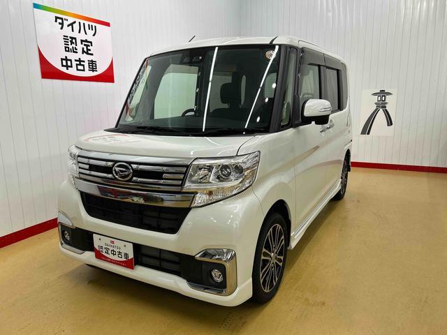 タントカスタムRS SAIII車検整備付き 4WD 純正8インチナビ バックモニター ドラレコ 衝突回避支援ブレーキ ETC車載器 LEDヘッドライト USB コーナーセンサー オートライト(石川県)の中古車
