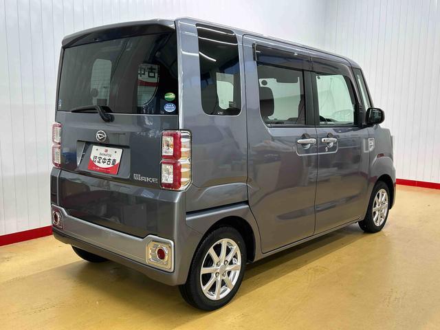ウェイクＸ　ＳＡ車検整備付き　４ＷＤ　ターボ　純正７インチナビ　バックモニター　ドラレコ　ＥＴＣ車載器　オートライト　運転席シートヒーター　テレビコントロール（石川県）の中古車