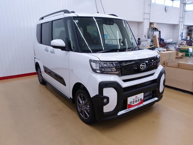タントファンクロス走行無制限1年保証 4WD 純正7インチナビ Bluetooth バックカメラ 衝突回避支援ブレーキ コーナーセンサー LEDヘッドライト オートライト 両側パワースライドドア シートヒーター(石川県)の中古車