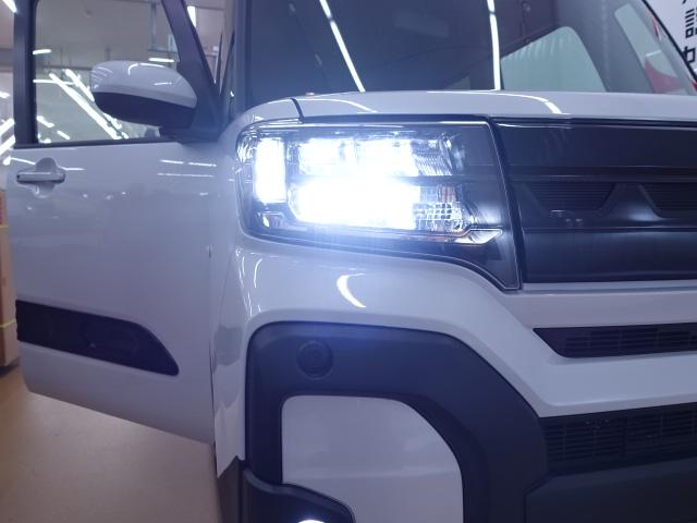 タントファンクロス走行無制限1年保証 4WD 純正7インチナビ Bluetooth バックカメラ 衝突回避支援ブレーキ コーナーセンサー LEDヘッドライト オートライト 両側パワースライドドア シートヒーター(石川県)の中古車
