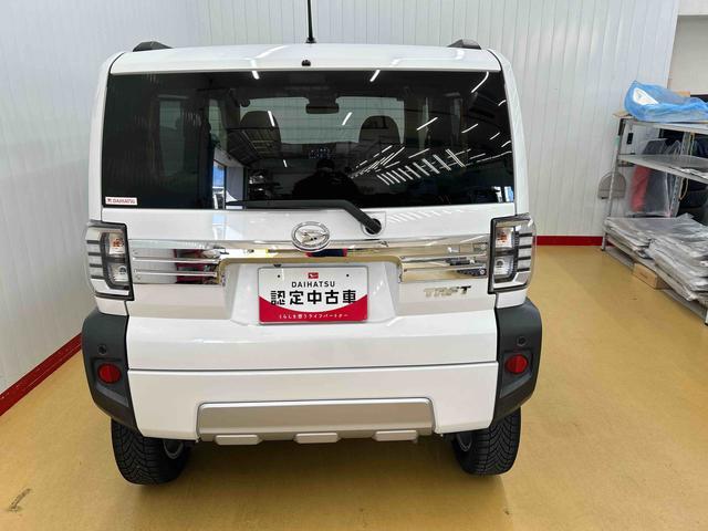 タフト 中古車 Ｇ　クロムベンチャー走行無制限１年保証　４ＷＤ　ディスプレイオーディオ　バックカメラ　衝突回避支援ブレーキ　コーナーセンサー　ＬＥＤヘッドライト　オートライト　エンジンスターター　シートヒーター　ＵＳＢ