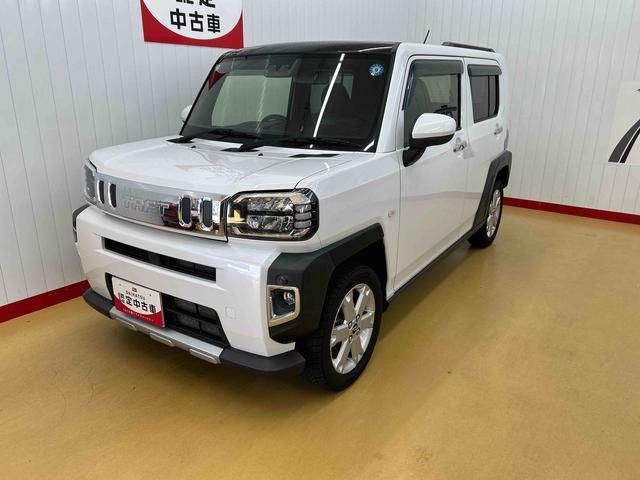 タフトG クロムベンチャー走行無制限1年保証 4WD ディスプレイオーディオ バックカメラ 衝突回避支援ブレーキ コーナーセンサー LEDヘッドライト オートライト エンジンスターター シートヒーター USB(石川県)の中古車