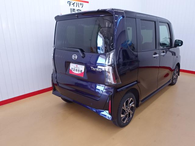 タントカスタムX走行無制限1年保証 純正7インチナビ バックカメラ 衝突回避支援ブレーキ コーナーセンサー LEDヘッドライト オートライト 両側パワースライドドア シートヒーター USB(石川県)の中古車
