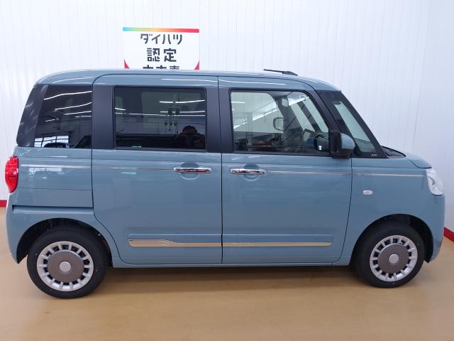 ムーヴキャンバスセオリーＧ走行無制限１年保証　４ＷＤ　純正７インチナビ　バックカメラ　衝突回避支援ブレーキ　コーナーセンサー　ＬＥＤヘッドライト　オートライト　両側パワースライドドア　シートヒーター　ＵＳＢ（石川県）の中古車