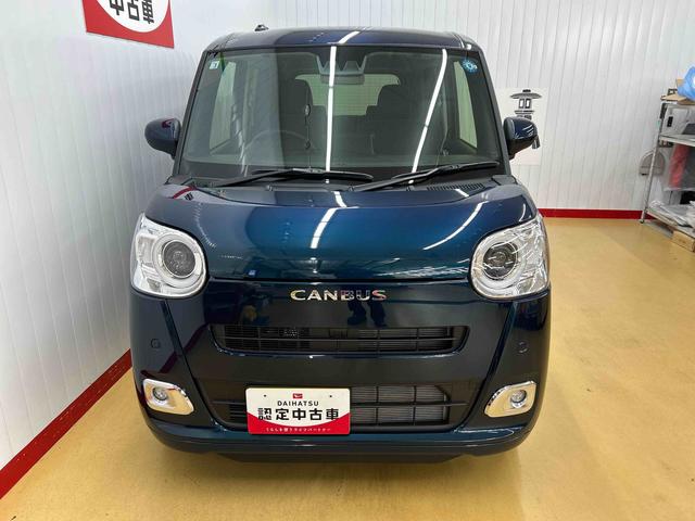ムーヴキャンバスセオリーG走行無制限1年保証 4WD 純正7インチナビ バックカメラ 衝突回避支援ブレーキ コーナーセンサー 両側パワースライドドア LEDヘッドライト オートライト USB シートヒーター(石川県)の中古車