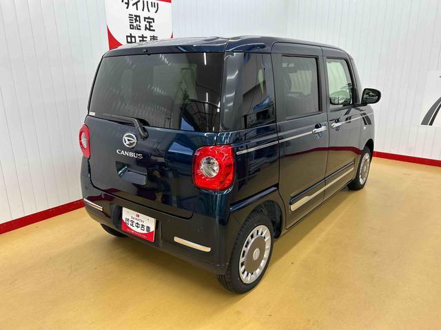 ムーヴキャンバスセオリーG走行無制限1年保証 4WD 純正7インチナビ バックカメラ 衝突回避支援ブレーキ コーナーセンサー 両側パワースライドドア LEDヘッドライト オートライト USB シートヒーター(石川県)の中古車