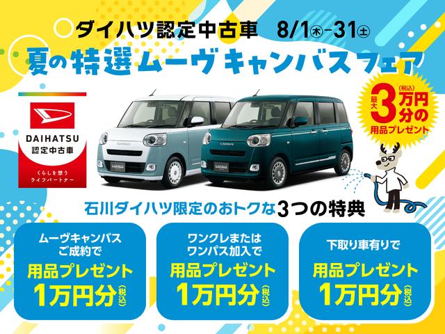 ムーヴキャンバスストライプスＧターボ（石川県）の中古車