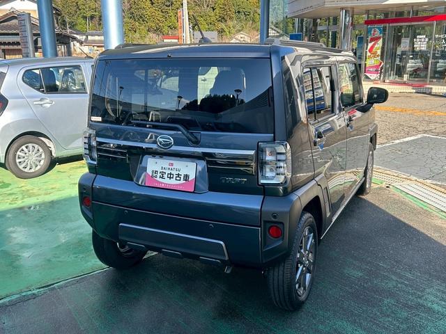 タフトＧ　ダーククロムベンチャー次世代スマートアシスト　シートヒーター　電動パーキングブレーキ・ブレーキホールド機能　クルーズコントロール　オートライト　バックカメラ　ＣＤステレオ　前後コーナーセンサー　キーフリー（石川県）の中古車