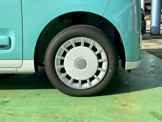 ムーヴキャンバスストライプスＧ４ＷＤ　次世代スマートアシスト　両側パワースライドドア　電動パーキングブレーキ・ブレーキホールド機能　シートヒーター　ＣＤステレオ　バックカメラ　ステアリングスイッチ　オートライト　置き楽ＢＯＸ（石川県）の中古車