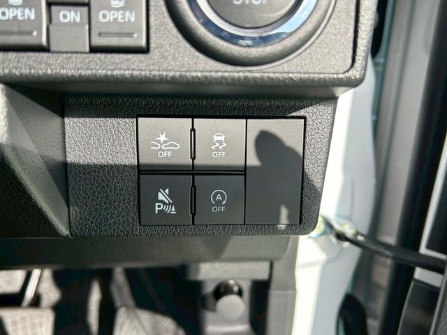 ムーヴキャンバスストライプスＧ４ＷＤ　次世代スマートアシスト　両側パワースライドドア　電動パーキングブレーキ・ブレーキホールド機能　シートヒーター　ＣＤステレオ　バックカメラ　ステアリングスイッチ　オートライト　置き楽ＢＯＸ（石川県）の中古車