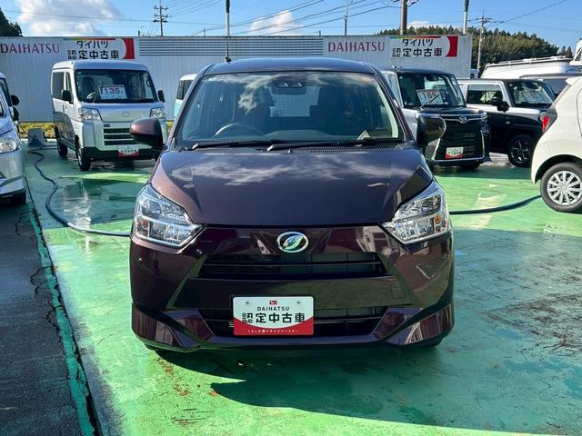 ミライースＸ　ＳＡIIIスマートアシスト３　前後コーナーセンサー　ＬＥＤヘッドライト　キーレス　アイドリングストップ　マニュアルエアコン　オートライト　ＡＢＳ　電動格納ドアミラー（石川県）の中古車