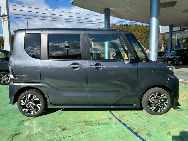 タントカスタムＸ次世代スマートアシスト　両側パワースライドドア　シートヒーター　シートバックテーブル　電動パーキングブレーキ・ブレーキホールド機能　サンシェード　オートライト　７インチナビ　バックカメラ（石川県）の中古車