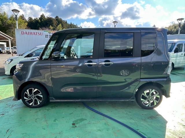 タントカスタムＸ次世代スマートアシスト　両側パワースライドドア　シートヒーター　シートバックテーブル　電動パーキングブレーキ・ブレーキホールド機能　サンシェード　オートライト　７インチナビ　バックカメラ（石川県）の中古車