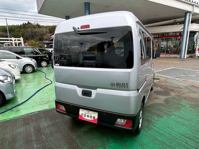 ハイゼットカーゴDX4WD 次世代スマートアシスト 両側スライドドア アイドリングストップ キーレス FM/AMラジオ ABS オートライト CVT車 前後コーナーセンサー(石川県)の中古車