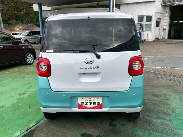 ムーヴキャンバスストライプスＧ次世代スマートアシスト　両側パワースライドドア　シートヒーター　電動パーキングブレーキ・ブレーキホールド機能　キーフリー　オートライト　置き楽ＢＯＸ　アイドリングストップ　ＬＥＤライト　ＣＤステレオ（石川県）の中古車