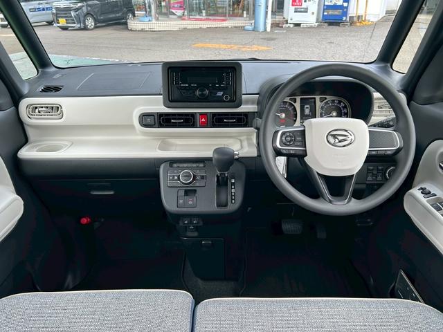 ムーヴキャンバスストライプスＧ次世代スマートアシスト　両側パワースライドドア　シートヒーター　電動パーキングブレーキ・ブレーキホールド機能　キーフリー　オートライト　置き楽ＢＯＸ　アイドリングストップ　ＬＥＤライト　ＣＤステレオ（石川県）の中古車