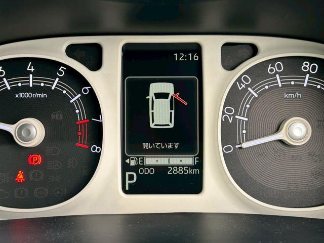 ムーヴキャンバスストライプスＧ次世代スマートアシスト　両側パワースライドドア　シートヒーター　電動パーキングブレーキ・ブレーキホールド機能　キーフリー　オートライト　置き楽ＢＯＸ　アイドリングストップ　ＬＥＤライト　ＣＤステレオ（石川県）の中古車