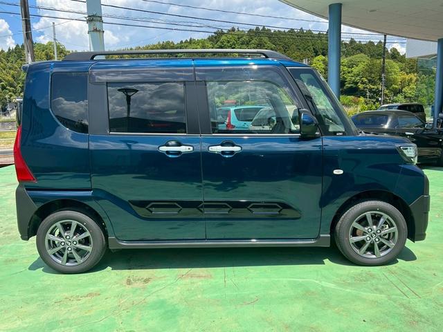 タントファンクロス4WD 次世代スマートアシスト 両側パワースライドドア ディスプレイオーディオ 前後ドライブレコーダー シートヒーター シートバックテーブル サンシェード 電動パーキングブレーキ・ブレーキホールド機能(石川県)の中古車