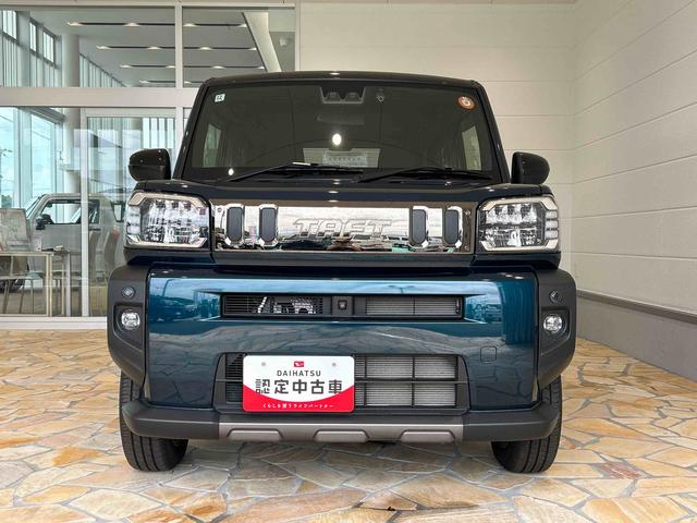 タフトＧターボ　ダーククロムベンチャー走行無制限１年保証　４ＷＤ　１０インチナビ　パノラマモニター　前後ドラレコ　ＵＳＢ　ＬＥＤヘッドライト　オートライト　クルーズコントロール　コーナーセンサー　Ｂｌｕｅｔｏｏｔｈ（石川県）の中古車