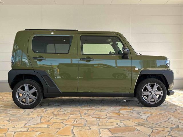 タフト 中古車 Ｇ　ダーククロムベンチャー走行無制限１年保証　純正７インチナビ　バックカメラ　　衝突回避支援ブレーキ　コーナーセンサー　前席シートヒーター　電動パーキング　ＬＥＤヘッドライト　オートライト　ＵＳＢ　クルーズコントロール
