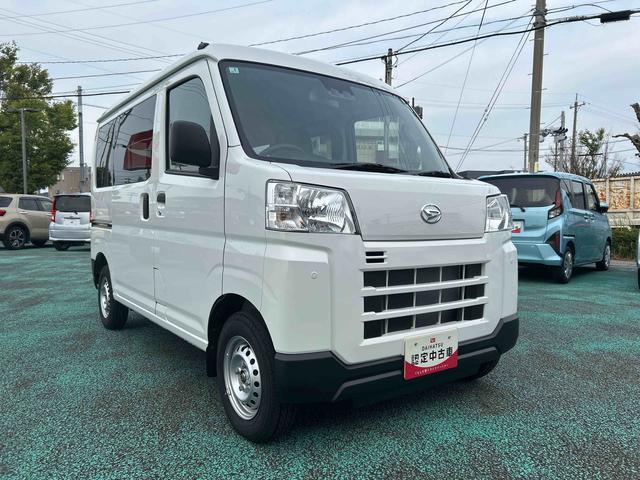 ハイゼットカーゴDX走行無制限1年間保証 4WD コーナーセンサー CVT車 オートハイビーム アイドリングストップ キーレスエントリー 横滑り防止装置 ラジオ(石川県)の中古車