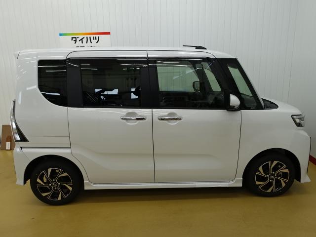 タントカスタムＸ１０インチナビ　オートエアコン　シートヒーター　両側パワースライドドア（石川県）の中古車