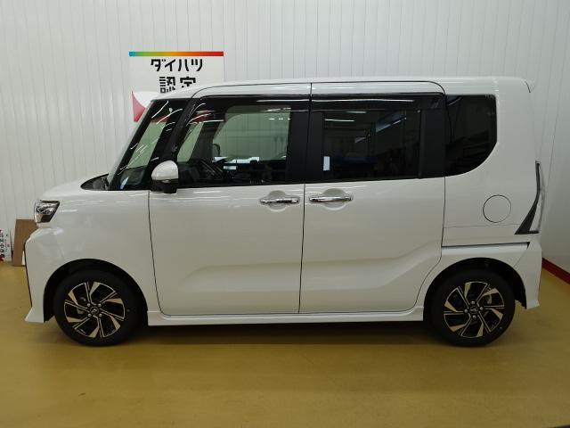 タントカスタムＸ１０インチナビ　オートエアコン　シートヒーター　両側パワースライドドア（石川県）の中古車