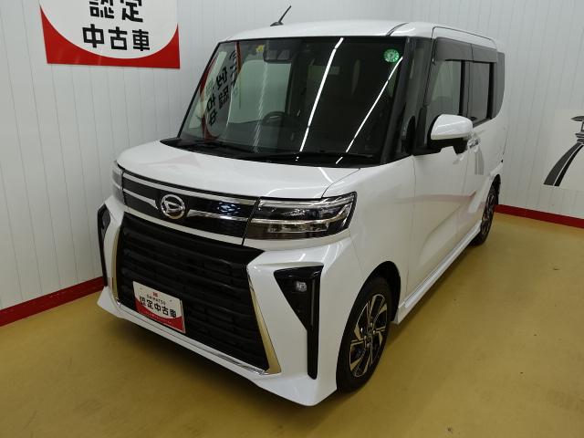 タントカスタムＸ純正ナビ　シートヒーター　オートエアコン　パノラマモニター（石川県）の中古車