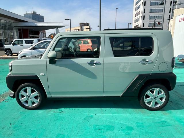 タフトG クロムベンチャー次世代スマートアシスト、バックカメラ、シートヒーター、オートエアコン、LEDオートライト、フォグランプ、純正CDチューナー、電動パーキングブレーキ、キーフリー(石川県)の中古車