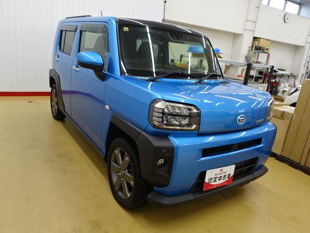 タフトＧターボ次世代スマートアシスト　ターボ車　純正ナビ　バックカメラ　ＬＥＤヘッドライト　フォグランプ　オートエアコン　シートヒーター　前後ドラレコ　電動パーキングブレーキ　オートブレーキホールド　ＥＴＣ（石川県）の中古車