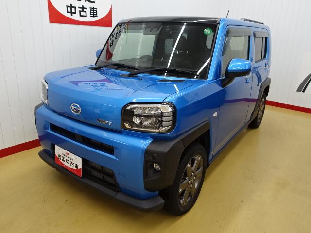 タフトＧターボ次世代スマートアシスト　ターボ車　純正ナビ　バックカメラ　ＬＥＤヘッドライト　フォグランプ　オートエアコン　シートヒーター　前後ドラレコ　電動パーキングブレーキ　オートブレーキホールド　ＥＴＣ（石川県）の中古車