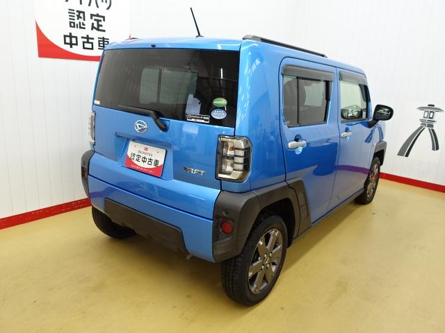 タフトＧターボ次世代スマートアシスト　ターボ車　純正ナビ　バックカメラ　ＬＥＤヘッドライト　フォグランプ　オートエアコン　シートヒーター　前後ドラレコ　電動パーキングブレーキ　オートブレーキホールド　ＥＴＣ（石川県）の中古車