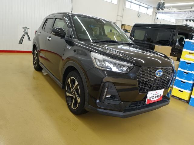 ロッキープレミアムＧ　ＨＥＶ次世代スマートアシスト　ＬＥＤヘッドライト　フォグランプ　オートライト　オートエアコン　シートヒーター　電動パーキングブレーキ　オートブレーキホールド　アイドリングストップ　前後コーナーセンサー（石川県）の中古車