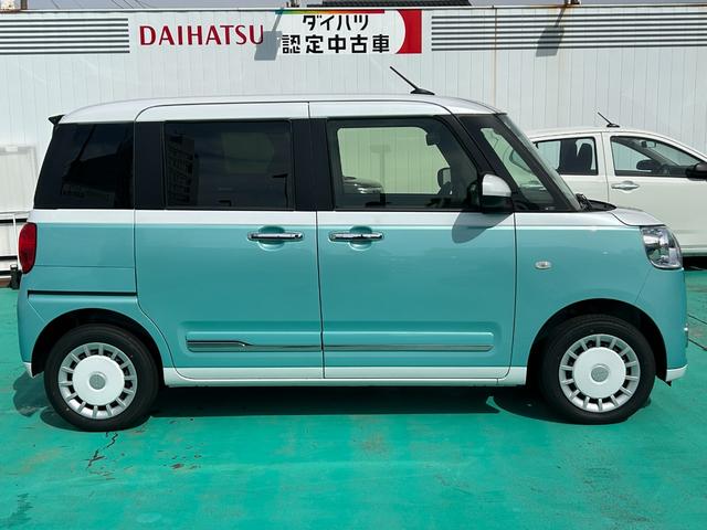 ムーヴキャンバスストライプスＧ７インチナビ　バックカメラ　オートエアコン　両側パワースライドドア　シートヒーター　キーフリー　ＡＤＢ（石川県）の中古車