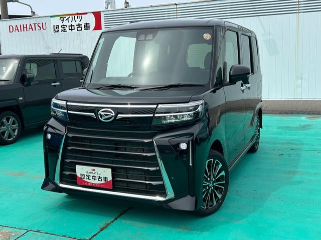 タントカスタムＲＳリミテッド７インチナビ　バックカメラ　ＥＴＣ　両側パワースライドドア　電動パーキングブレーキ　オートエアコン　シートヒーター　クルーズコントロール（石川県）の中古車