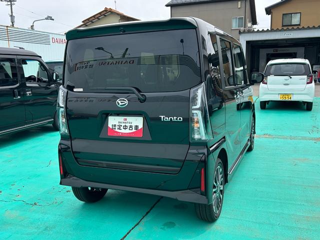 タントカスタムＲＳリミテッド７インチナビ　バックカメラ　ＥＴＣ　両側パワースライドドア　電動パーキングブレーキ　オートエアコン　シートヒーター　クルーズコントロール（石川県）の中古車