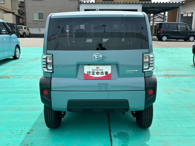 タフトＸ４ＷＤ　７インチナビ　バックカメラ　キーフリー　電動ドアミラー　電動パーキングブレーキ（石川県）の中古車