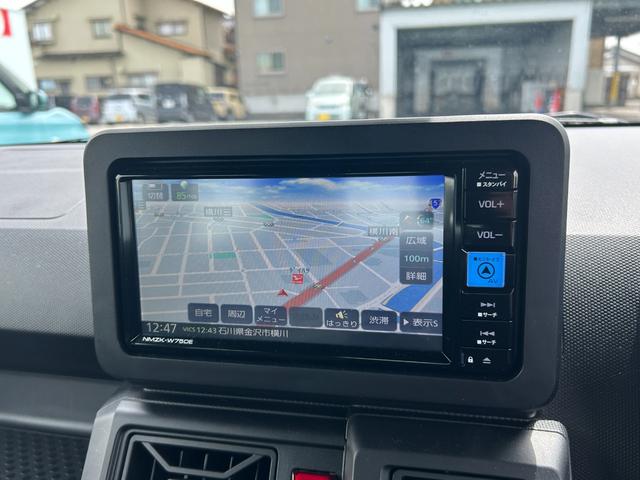 タフトＸ４ＷＤ　７インチナビ　バックカメラ　キーフリー　電動ドアミラー　電動パーキングブレーキ（石川県）の中古車